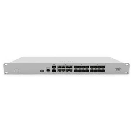 MX105-HW | Cisco Meraki MX105 Security and SD-WAN Appliance, 5 Gbps Firewall, 4 WAN, 6 LAN, 1U MX105-HW | Cisco Meraki MX105 Security and SD-WAN Appliance, 5 Gbps Firewall, 4 WAN, 6 LAN, 1U