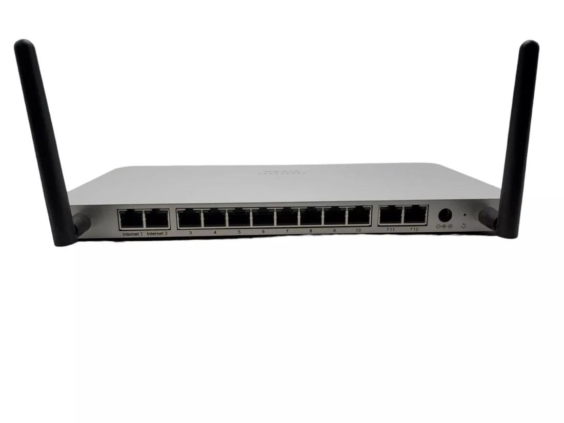 MX68W-HW | Cisco Meraki MX68W Security and SD-WAN Appliance, 700 Mbps Firewall, 2 WAN, 10 LAN, Wi-Fi 5, PoE+ MX68W-HW | Cisco Meraki MX68W Security and SD-WAN Appliance, 700 Mbps Firewall, 2 WAN, 10 LAN, Wi-Fi 5, PoE+