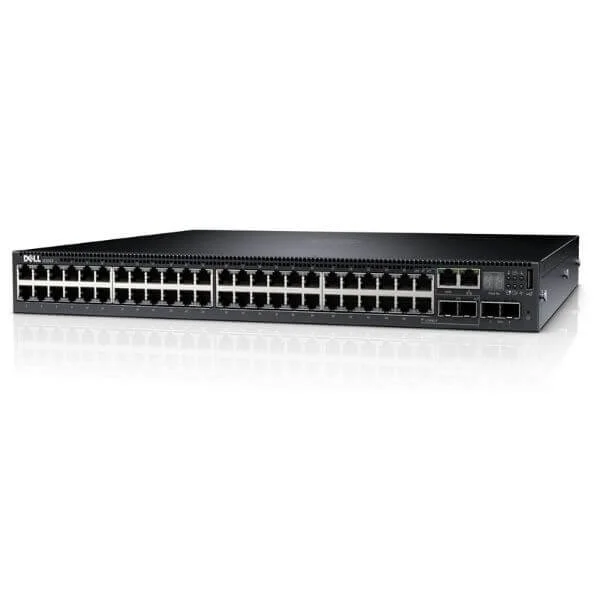 N3048 | Dell Networking N3048, L3, 48x 1GbE, 2xCombo, 2x 10GbE SFP+Fixed port, stack, airflow from IO to PSU, 1x AC PSU_x005F_x000D_ N3048 | Dell Networking N3048, L3, 48x 1GbE, 2xCombo, 2x 10GbE SFP+Fixed port, stack, airflow from IO to PSU, 1x AC PSU_x005F_x000D_