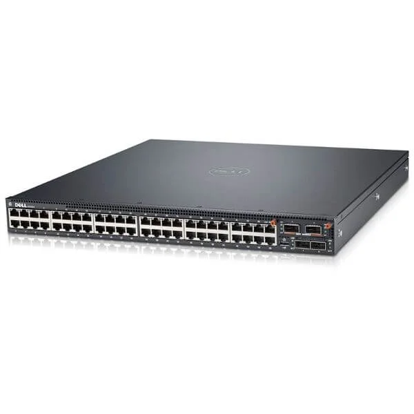 N4064 | Dell Networking N4064, 48x 10GBASE-T, 2x 40GbE QSFP+port, 1x Modular Bay, 2x AC PSU, airflow from IO to PSU N4064 | Dell Networking N4064, 48x 10GBASE-T, 2x 40GbE QSFP+port, 1x Modular Bay, 2x AC PSU, airflow from IO to PSU