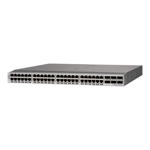 Cisco N9K-C93108TC-FX3H Nexus 9300-FX3H 24-Port Multigigabit PoE Desktop Switch, 6x100G Uplinks