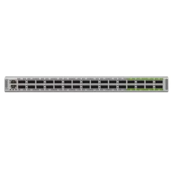 N9K-C9332D-GX2B | Cisco Nexus 9332D-GX2B Data Center Switch, 32x 400/100G QSFP-DD, 2x 1/10G SFP+, 1RU N9K-C9332D-GX2B | Cisco Nexus 9332D-GX2B Data Center Switch, 32x 400/100G QSFP-DD, 2x 1/10G SFP+, 1RU