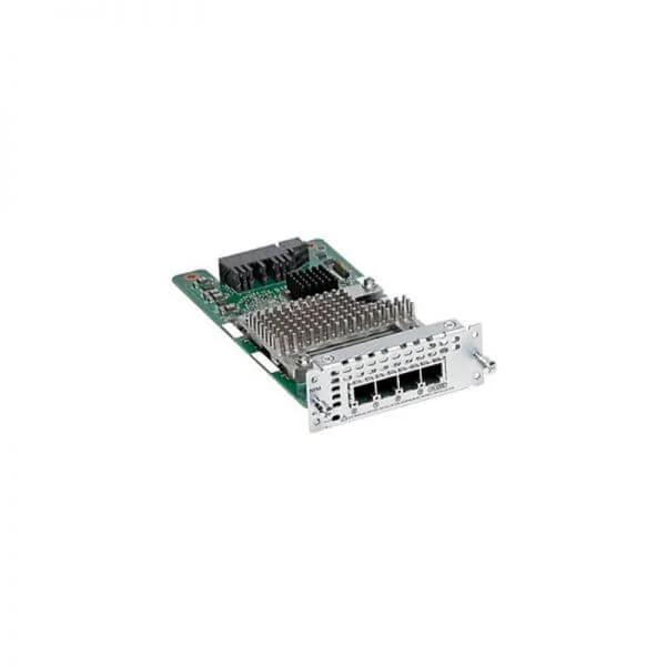 4-port Network Interface Module - BRI (NT and TE)