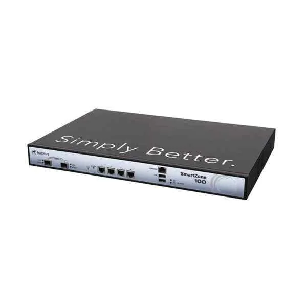 P01-S104-CN00 | SmartZone 100, 4 Gigabit Ethernet interface, 90-day temporary license. The number of basic permanent licenses is 0.