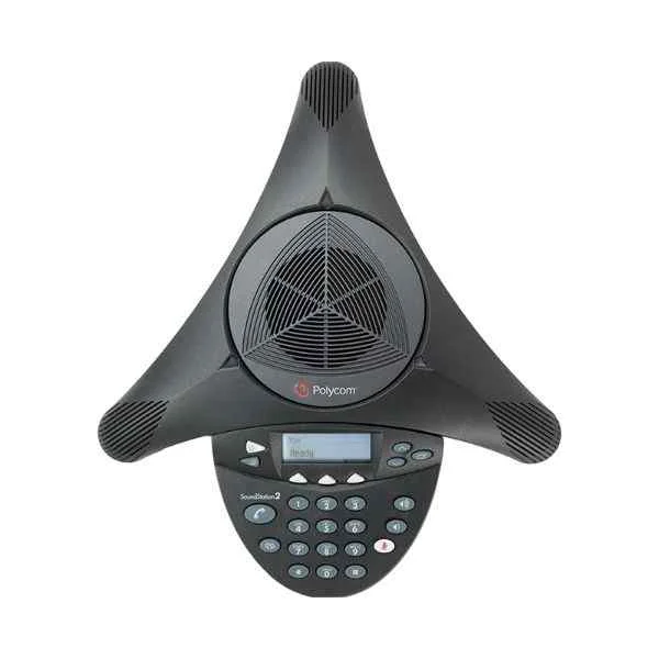 POLYCOM-SoundStation-2-Standard-Version-With-Display | Medium-sized meeting room within 40 square meters, with external computer function (computer data cable required), connected to the computer host, used as a headset microphone, suitable for 10-18 people POLYCOM-SoundStation-2-Standard-Version-With-Display | Medium-sized meeting room within 40 square meters, with external computer function (computer data cable required), connected to the computer host, used as a headset microphone, suitable for 10-18 people