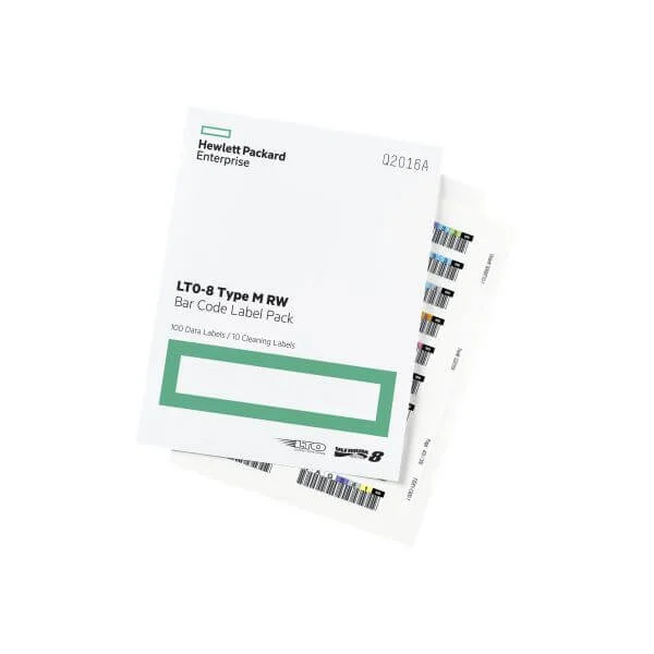 LTO-8 30TB RW BAR CODE LABEL PACK PL-7A
