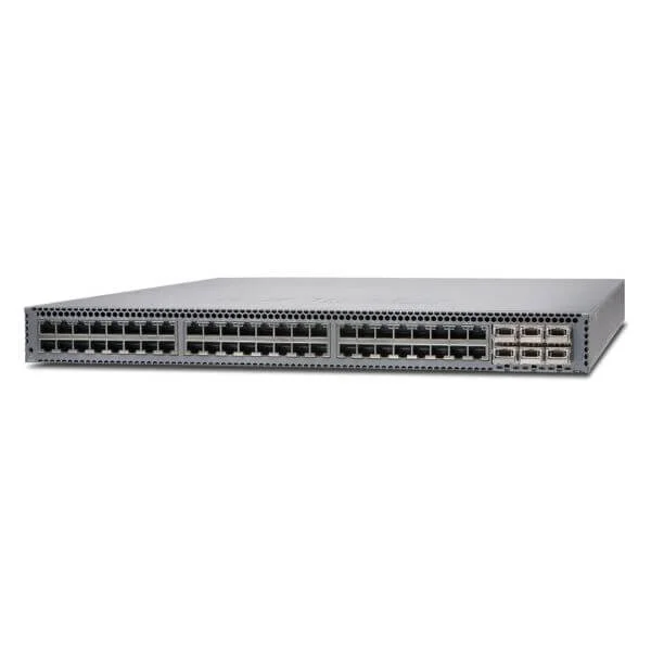 QFX5100-48T-AFI | QFX5100, 48 100M/1G/10G Base-T, 6 QSFP ports, redundant fans, redundant power supplies, PSU to built in port air flow. QFX5100-48T-AFI | QFX5100, 48 100M/1G/10G Base-T, 6 QSFP ports, redundant fans, redundant power supplies, PSU to built in port air flow.