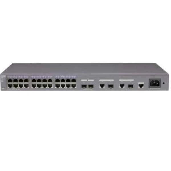 S2350-28TP-EI-AC | S2350-28TP-EI-AC(24 Ethernet 10/100 ports,2 Gig SFP and 2 dual-purpose 10/100/1000 or SFP,AC 110/220V,front access)