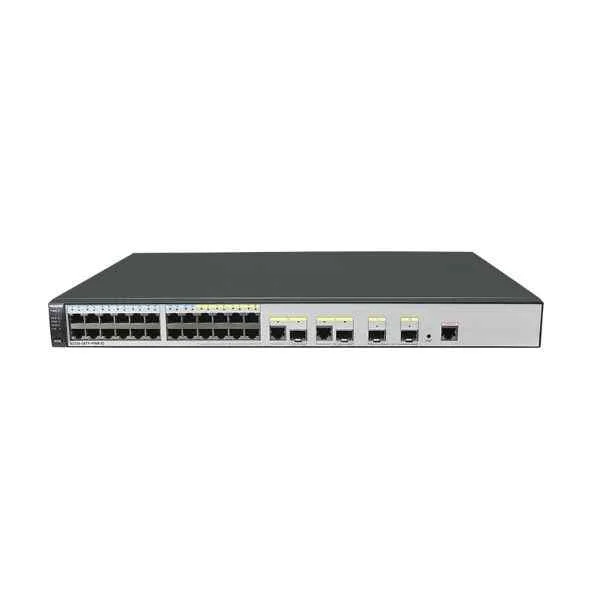S2720-28TP-PWR-EI | Huawei S2720-EI switch, 16  Ethernet 10/100 Base-Tx ports, 8  Ethernet 10/100/1000 Base-T ports, 2  Gig SFP ports, 2 combo Gig ports,370W PoE AC 110/220V