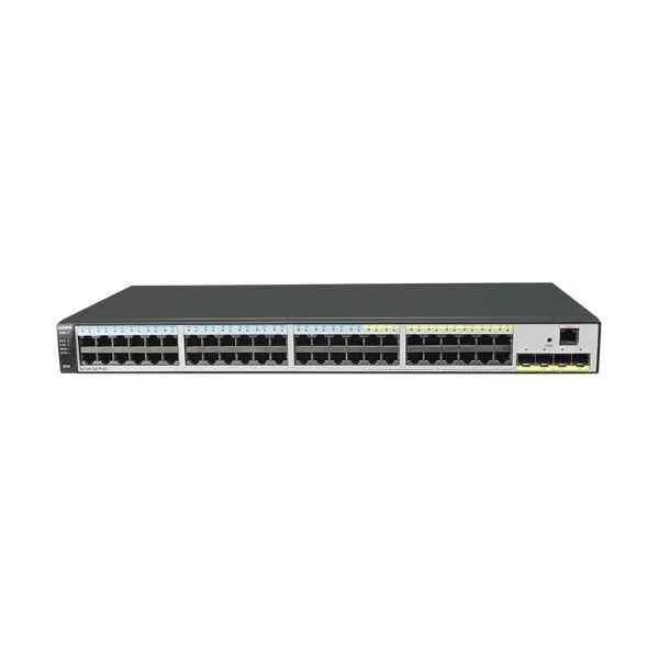 S2720-52TP-EI | Huawei S2720-EI switch, 32 Ethernet 10/100 Base-Tx ports, 16 Ethernet 10/100/1000 Base-T ports, 4 Gig SFP ports, AC 110/220V S2720-52TP-EI | Huawei S2720-EI switch, 32 Ethernet 10/100 Base-Tx ports, 16 Ethernet 10/100/1000 Base-T ports, 4 Gig SFP ports, AC 110/220V