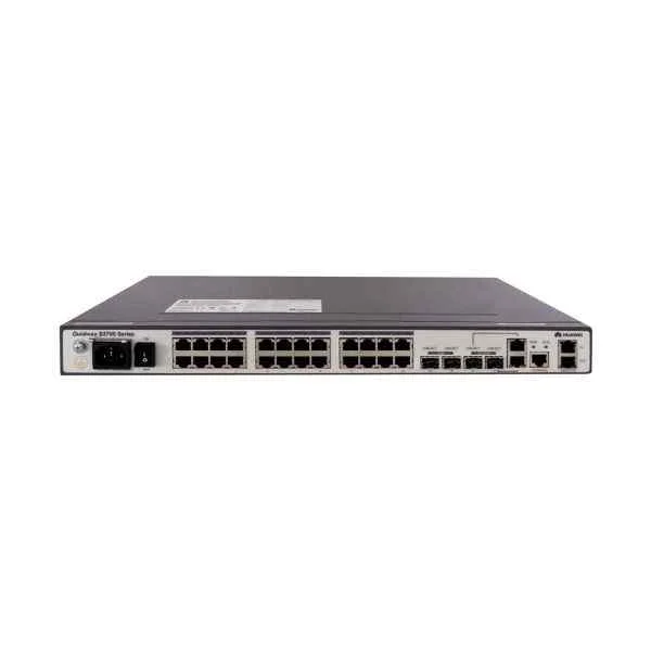 S3700-28TP-EI-MC-AC | S3700-28TP-EI-MC-AC(24 Ethernet 10/100 ports,2 Gig SFP and 2 dual-purpose 10/100/1000 or SFP,2 MC ports,AC 110/220V)