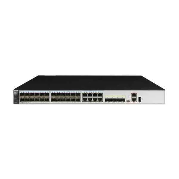S5320-32C-HI-24S-DC (24 Gig SFP,8 of which are dual-purpose 10/100/1000 or SFP,4 10 Gig SFP+,with 2 interface slots,with 350W DC power supply)