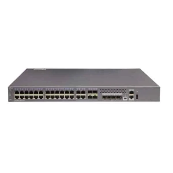 S5320-36PC-EI-AC | S5320-36PC-EI-AC(28 Ethernet 10/100/1000 ports,4 of which are dual-purpose 10/100/1000 or SFP,4 Gig SFP, 1 interface slot,with 150W AC) S5320-36PC-EI-AC | S5320-36PC-EI-AC(28 Ethernet 10/100/1000 ports,4 of which are dual-purpose 10/100/1000 or SFP,4 Gig SFP, 1 interface slot,with 150W AC)
