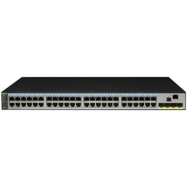 S5700-52X-LI-DC | S5700-52X-LI-DC(48 Ethernet 10/100/1000 ports,4 10 Gig SFP+,DC -48V)