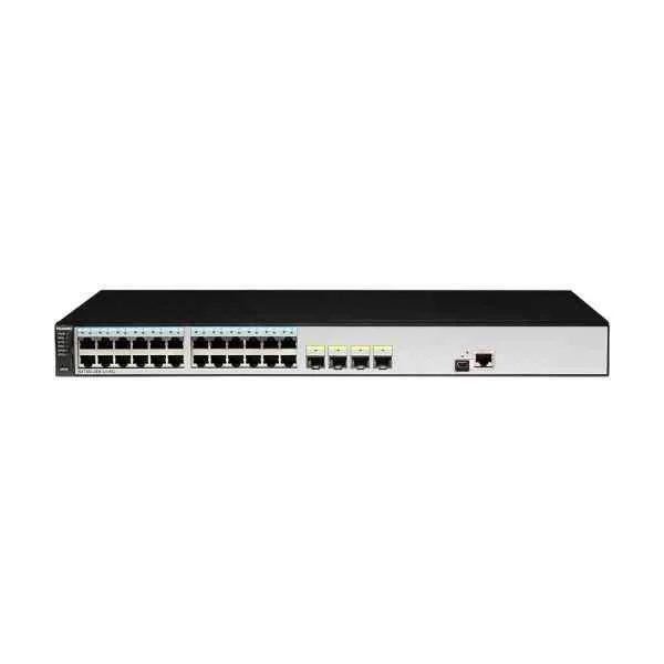 Huawei S5700 Series Switch, 24 Ethernet 10/100/1000 ports, 4 10 Gig SFP+, AC 110/220V
