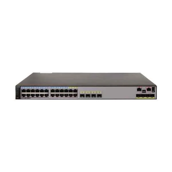 s5710-28c-pwr-ei-ac s5710-28c-pwr-ei-ac(24 ethernet 10/100/1000 poe+ ports,4 of which are dual-purpose 10/100/1000 or sfp,4 10 gig sfp+,with 580w ac power)