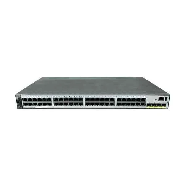 S5720-52P-PWR-LI-AC | 48 Ethernet 10/100/1000 ports, 4 Gig SFP, PoE+, 370W POE AC power support, Overseas