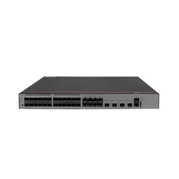 Huawei S5735-L switch, 24 x GE SFP ports, 8 x 10/100/1000BASE-T ports, 4 x 10 GE SFP+ ports, Distribution model