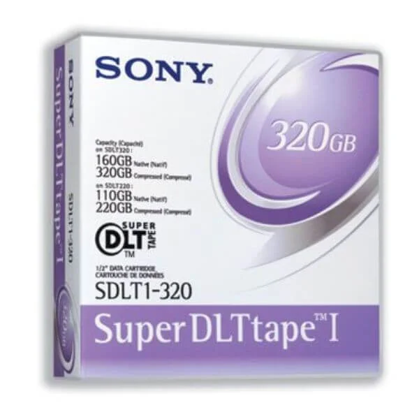 SDLT1320-T | Sony, Super DLT1 (SDLT),160/320GB Tapes