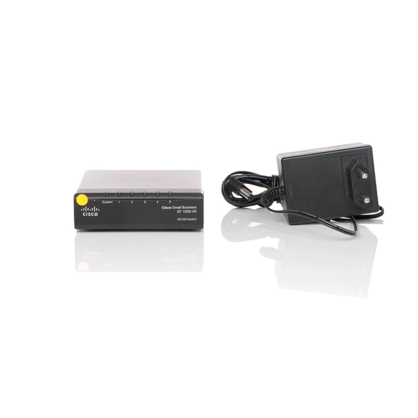 Cisco SF100D-05-NA Small Business 100 5-Port Fast Ethernet Desktop Switch