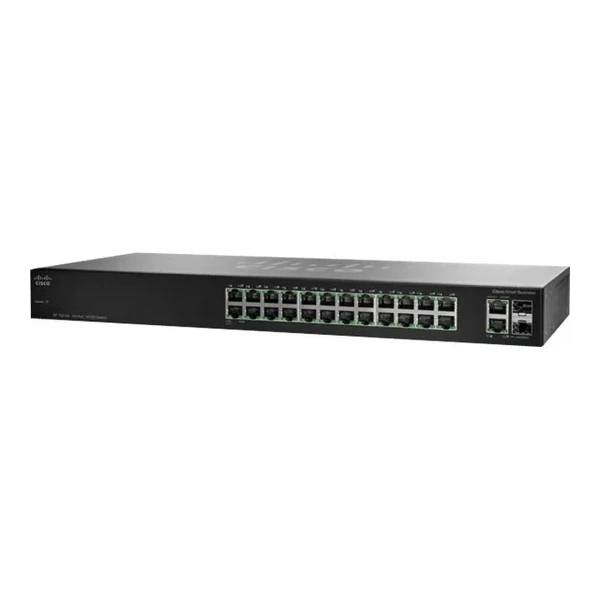 Cisco SF102-24 Small Business 100 24-Port Fast Ethernet Switch, 2x1G Combo Uplinks