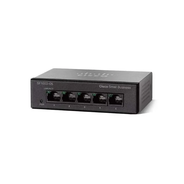 SF110D-05 | Cisco SF110D-05 - 5-Port 10/100 Desktop Switch