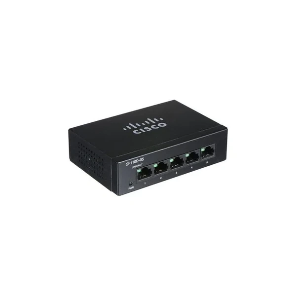 Cisco SF110D-05-UK Small Business 110 5-Port Fast Ethernet Desktop Switch