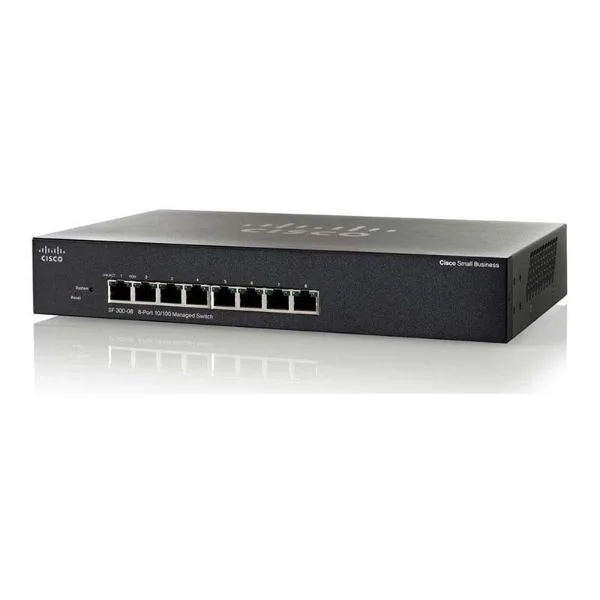 SF300-08 | 8 10/100 ports