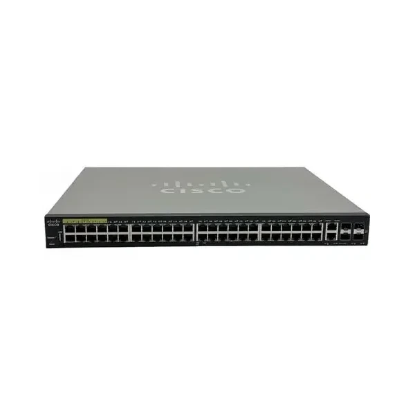 Cisco SF350-48-K9-NA 350 48-Port Fast Ethernet Switch, 4x1G Uplinks