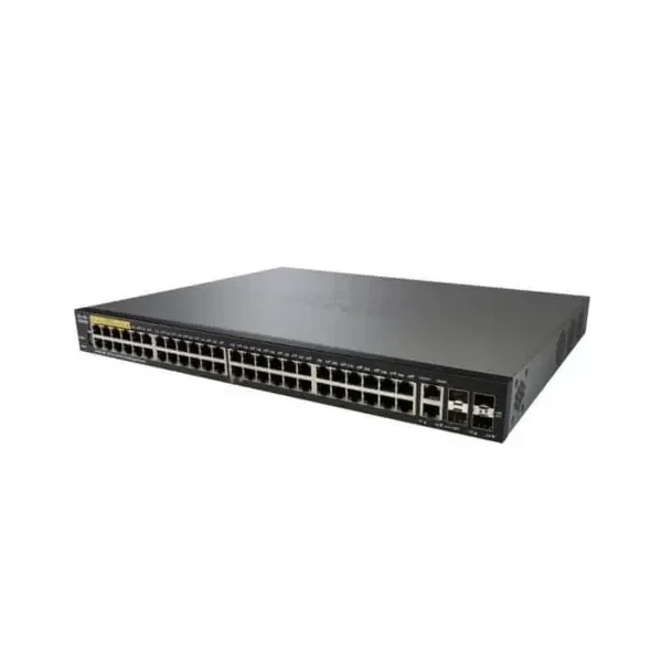 Cisco SF350-48MP-K9-NA 350 48-Port Fast Ethernet PoE+ Switch, 4x1G Uplinks
