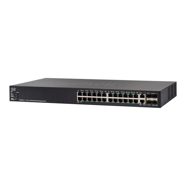 Cisco SF550X-24-K9 550X 24-Port Fast Ethernet Switch, 4x10G Uplinks