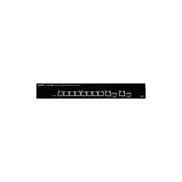 Cisco SFE1000P Small Business Managed Switches 8-Port Fast Ethernet PoE Desktop Switch, 2x1G Combo Uplinks