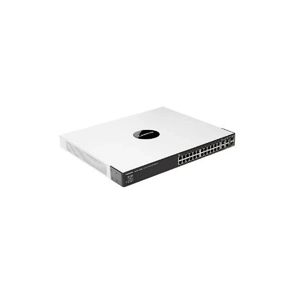 Cisco SFE2000P Small Business Stackable Managed 24-Port Fast Ethernet PoE Switch, 4x1G Uplinks With 2 Combo Ports