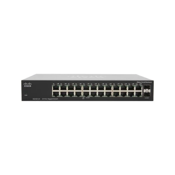 Cisco SG102-24-NA 100 22-Port Gigabit Desktop Switch, 2x1G Combo Uplinks
