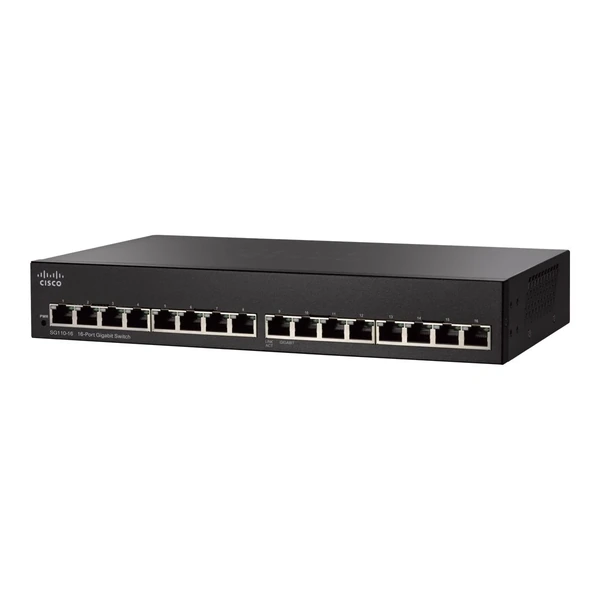 Cisco SG110-16-UK Small Business 110 16-Port Gigabit Desktop Switch