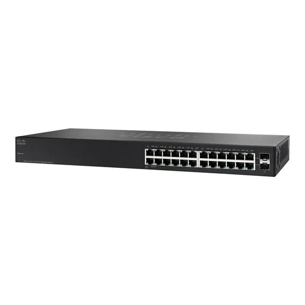 Cisco SG110-24-EU 110 22-Port Gigabit Switch, 2x1G Combo Uplinks