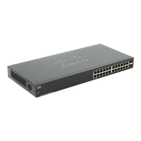 SG110-24 | Cisco SG110-24 24-port Gigabit Switch + 2 Mini GBIC Ports 1U