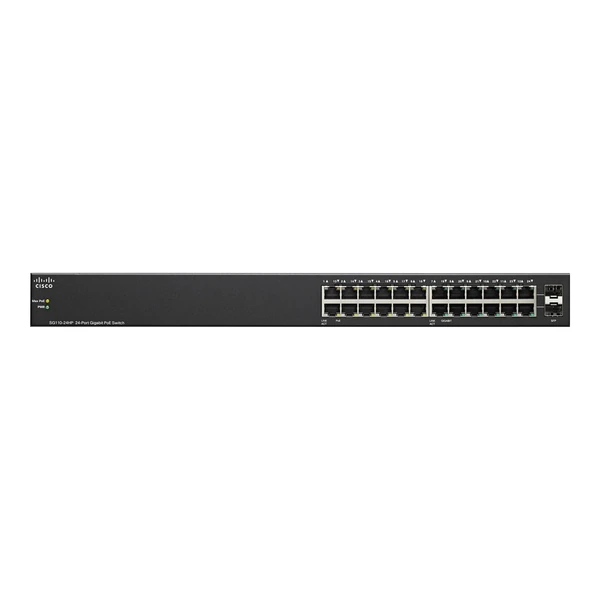 Cisco SG110-24-UK 110 22-Port Gigabit Switch, 2x1G Combo Uplinks