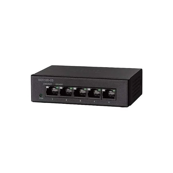 SG110D-05 | Cisco SG110D-05 5-port Gigabit Desktop Switch