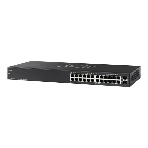 Cisco SG112-24-EU Small Business 110 22-Port Gigabit Desktop Switch, 2x1G Combo Uplinks