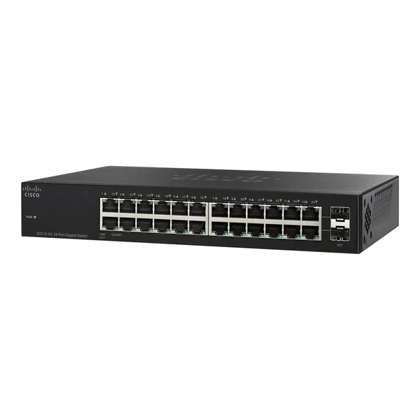 Cisco SG112-24-NA 110 22-Port Gigabit Desktop Switch, 2x1G Combo Uplinks