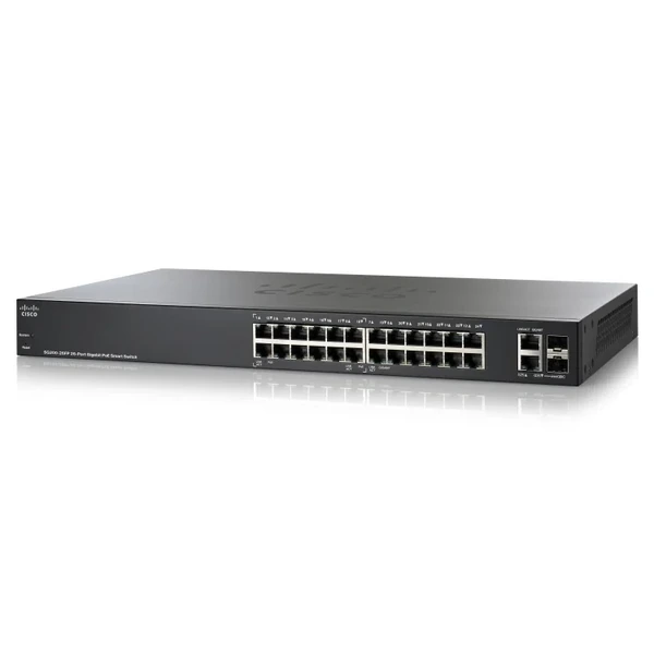 sg200-26fp-eu cisco sg200-26fp-eu 200 series smart switches 24-port gigabit poe switch, 2x1g combo uplinks
