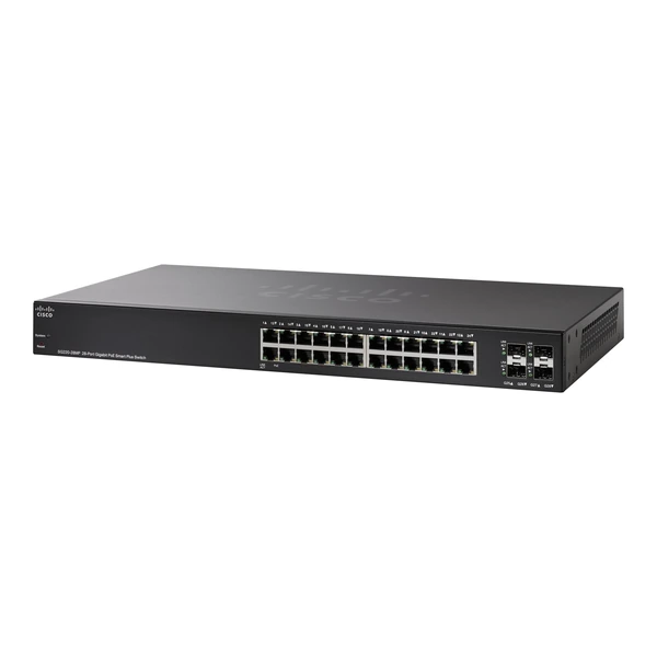 sg220-28mp-k9 cisco sg220-28mp-k9 220 series smart switches 24-port gigabit poe+ switch, 4x1g uplinks