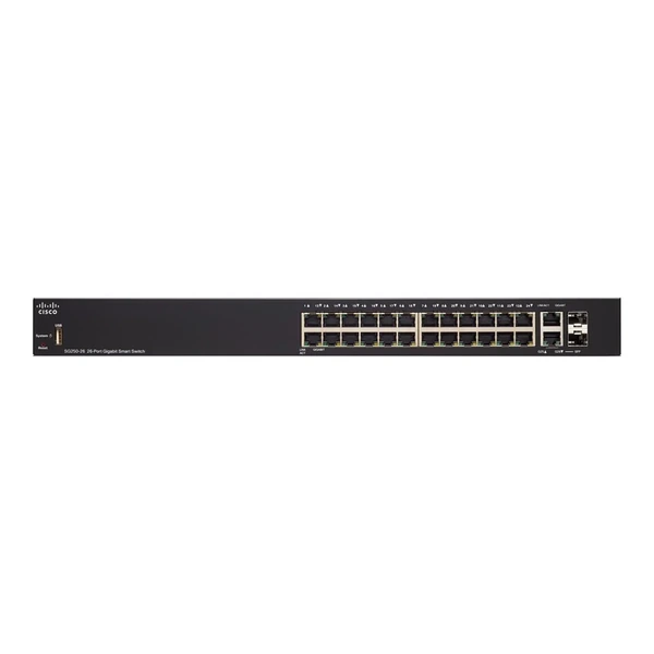sg250-26-k9 cisco sg250-26-k9 250 series smart switches 24-port gigabit switch, 2x1g combo uplinks