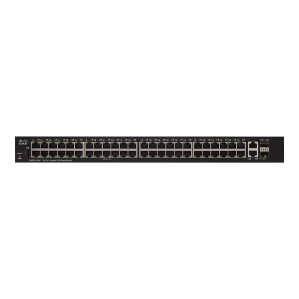 Cisco SG250-50-K9 250 Series 48-Port Gigabit Smart Switch, 2x1G Combo Uplinks
