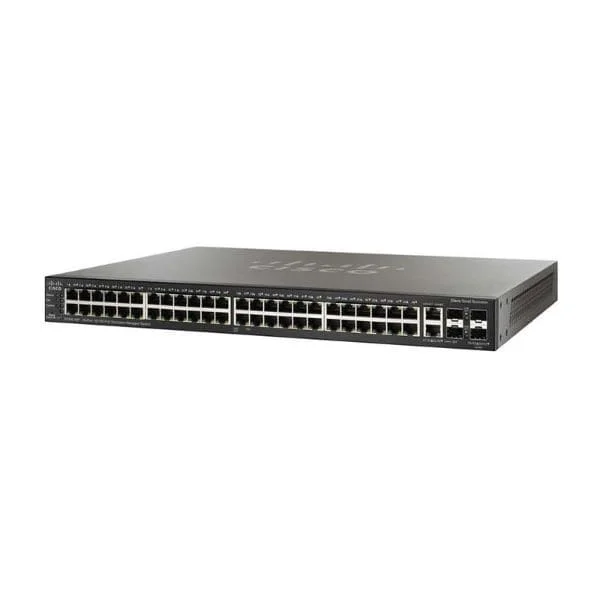 SG300-52 | 50 10/100/1000 ports, 2 combo mini-GBIC ports