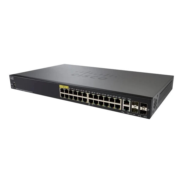 sg350-28p-k9-eu cisco sg350-28p-k9-eu 350 24-port gigabit poe+ switch, 4x1g uplinks