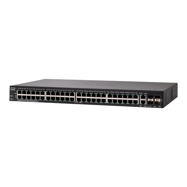 sg350-52-k9-eu cisco sg350-52-k9-eu 350 48-port gigabit switch, 4x1g uplinks including 2 combo ports