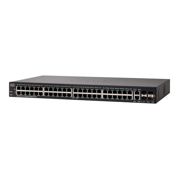 sg350-52-k9-na cisco sg350-52-k9-na 350 48-port gigabit switch, 2x1g combo uplinks, 2x1g sfp uplinks