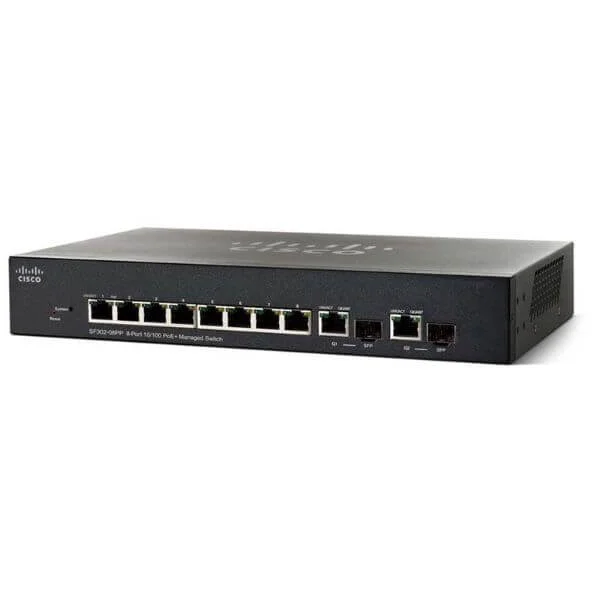 SG350-8PD | 48 10/100 ports, 2 Gigabit copper/SFP combo + 2 SFP ports